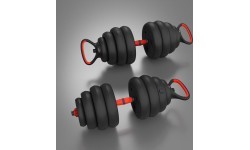 Набор отягощений SGN140 Pro Set 6 в 1, 2 части, 40 кг HMS