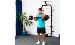 SGN140 (2 PARTS) PRO SET 6IN1 WEIGHT SET 40KG HMS