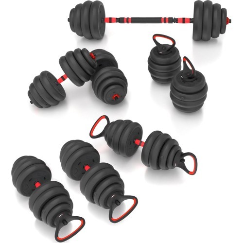 SGN140 (2 PARTS) PRO SET 6IN1 WEIGHT SET 40KG HMS