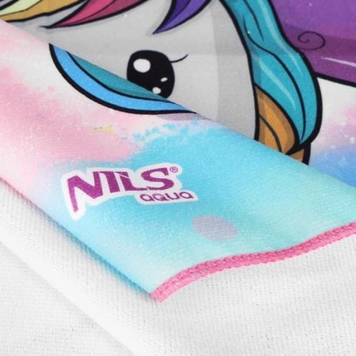NAR20 UNICORN NILS AQUA PONCHO TOWEL