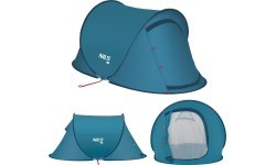 Savaime išsiskleidžianti kempingo palapinė NC3743 New Color NILS Camp