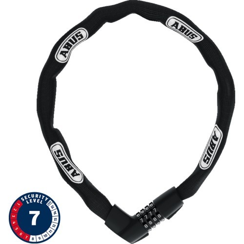 Spyna ABUS Tresor 1385 // 110 cm (7 mm) (juoda)