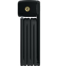 ABUS Bordo Combo Lite 6055K/60 Lock, Folding, with Key and Bracket (Black)