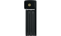 Spyna ABUS Bordo Combo Lite 6055K/60, sulankstoma, su raktu ir laikikliu (juoda)