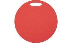 Apvalus kilimėlis sėdėjimui Yate, viensluoksnis, 35cm skersmens, raudonas