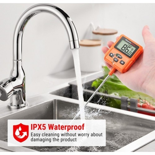 Skaitmeninis aliejaus ir saldainių termometras su zondu ThermoPro TP511