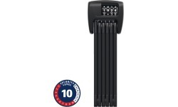 ABUS BORDO Combo 6000C/90 folding lock, black, 90 cm