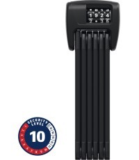 Замок ABUS BORDO™ Combo 6000C/90 LED Black SH // складной, со светодиодной подсветкой, 90 см (чёрный)