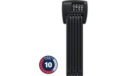 Замок ABUS BORDO™ Combo 6000C/90 LED Black SH // складной, со светодиодной подсветкой, 90 см (чёрный)