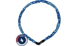 ABUS Steel-O-Chain™ 4804C/75 Blue Symbols chain lock, 75 cm (blue)
