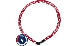 ABUS Steel-O-Chain™ 4804C/75 Red Symbols bike lock, chain, 75 cm (red)
