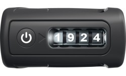 Lock ABUS BORDO™ Combo 6000C/90 LED Black SH // folding, with LED light, 90 cm (black)