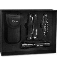 Multitool Spokey Bold, Black, 4 pcs.