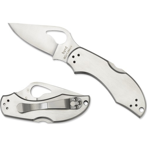 Sudedamas peilis Spyderco BY10P2 Robin 2, nerūdijantis plienas