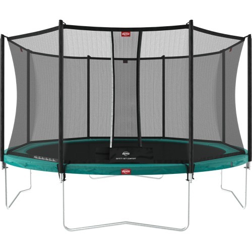 Batutas BERG Favorit Regular 430 žalias + apsauginis tinklas Comfort
