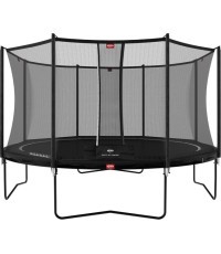 Batutas BERG Favorit Regular 430 Black + apsauginis tinklas Comfort