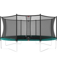 Batutas BERG Grand Favorit Regular 520, žalias + apsauginis tinklas Comfort