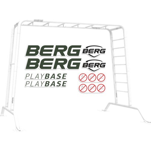 PlayBase Green – rėmo lipdukų rinkinys