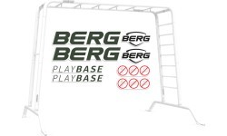 PlayBase Green – набор наклеек на раму