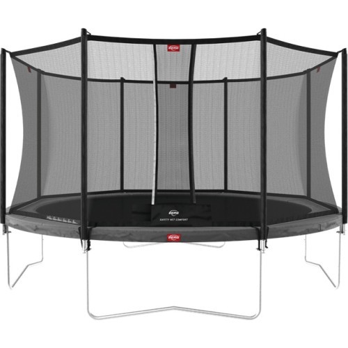 Batutas BERG Favorit Regular 330 pilkas + apsauginis tinklas Comfort