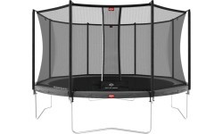 Батут BERG Favorit Regular 330 серый + защитная сетка Comfort