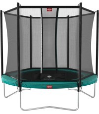 Батут BERG Favorit Regular 330 зелёный + защитная сетка Comfort