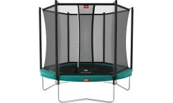 BERG Favorit Regular 330 žalias batutas + apsauginis tinklas Comfort