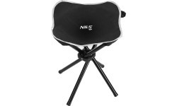 NC3010 BLACK CAMPING STOOL NILS CAMP