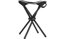 Черный кемпинговый табурет NC3010 NILS Camp
