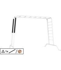 PlayBase – šoninio rėmo suvirinta gimnastikos sija, vyras-moteris