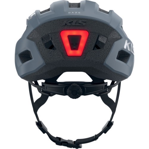 KLS Daze Lumio 022 helmet with light, size M/L: 55–58 cm (grey)