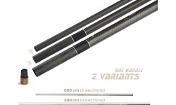 Pašeko koto rankena ZFISH Tactical Landing Net 3,0 m
