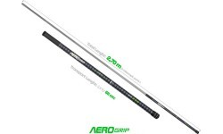 ZFISH Aero Grip kelioninė graibšto rankena, 2,70 m