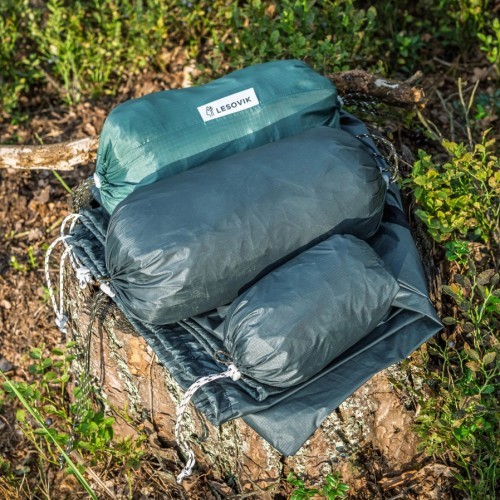 Тент для гамака Lesovik HEKSA silver pine