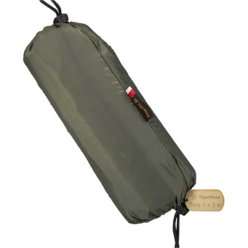 TigerWood thermo tarp 3 m x 3 m olive green