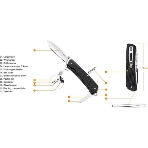 Pocket Knife Ruike LD21-B Multifunction