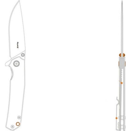 Sulankstomas peilis Ruike P801-SB