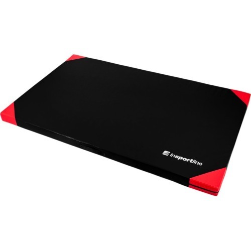 Гимнастический мат inSPORTline Munakor T60 200 x 120 x 10 см - Чёрный