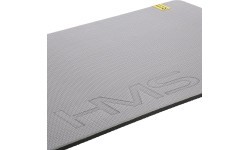 Fitneso kilimėlis HMS Premium MFK07 šviesiai pilkai juodas, 120 x 60 cm, EVA, 15 mm