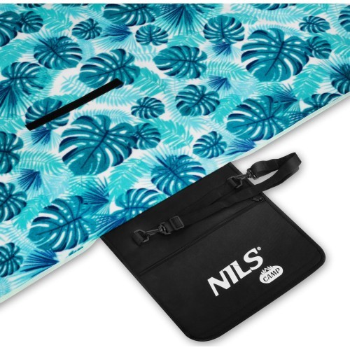 Коврик для пикника Nils Camp NC2224, 200 x 200 см, бирюзовый
