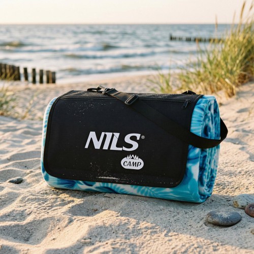 Коврик для пикника Nils Camp NC2224, 200 x 200 см, бирюзовый