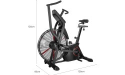 MP5420 STATIONARY AIR BIKE COMMERCIAL HMS