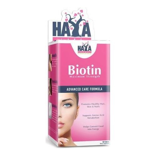 Haya Labs Biotin 100 tabs