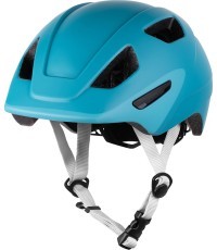 FORCE Akita kids' bike helmet, size XS-S (48-54 cm), turquoise