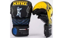 Venum x TEKKEN 8 Sparring Gloves - King - Black/Yellow