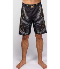 Venum Matupa MMA šortai, juodi/pilki/auksiniai