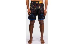 Venum x TEKKEN 8 Fight Shorts - Yoshimitsu - Black/Orange