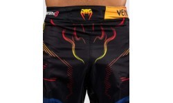Venum x TEKKEN 8 Fight Shorts - Yoshimitsu - Black/Orange