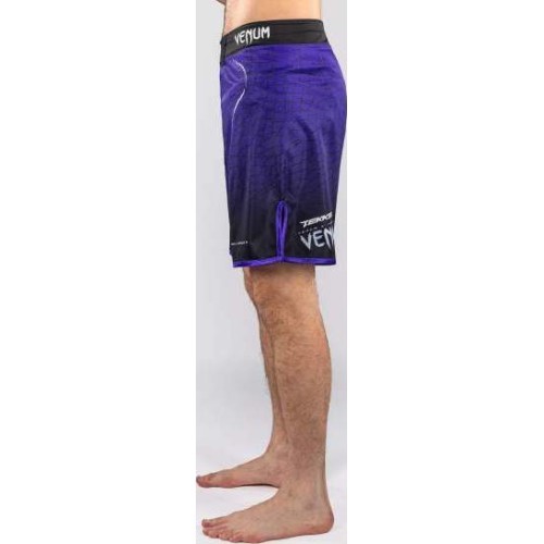 Venum x TEKKEN 8 kovos šortai Kazuya, juodi/violetiniai