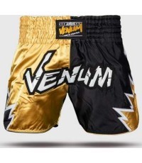 Venum Inferno 2.0 Muay Thai šortai, juodi/auksiniai